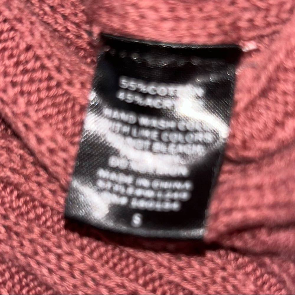 By Together Oversized small sweater Dusty Rose. Boutique brand - Picture 4 of 5